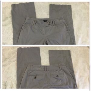 Free! Ann Taylor Signature Fit gray chinos
